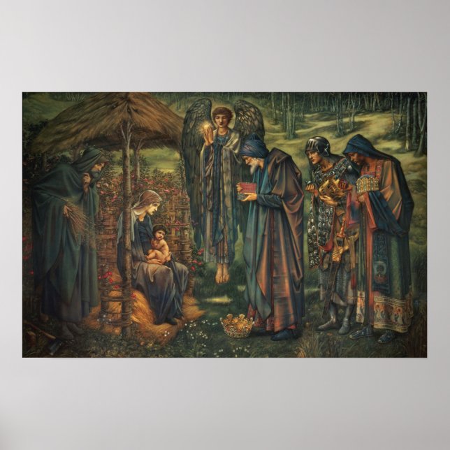 Burne-Jones - Betlehem-stjärnan Poster (Framsidan)