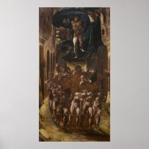 Burne-Jones - bil i Kärlek eller Kärlek Wayfaring Poster