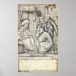 Burne-Jones - Chaucers lagens man Poster