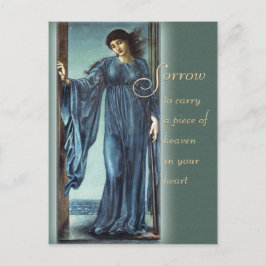 Burne-Jones Night CC0562 Comforting ord Postcard Vykort