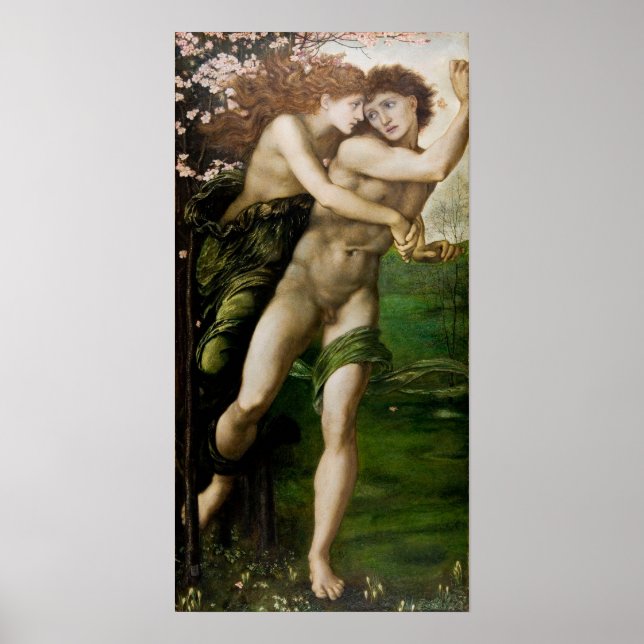Burne-Jones - Phyllis Och Demophoon Poster (Framsidan)