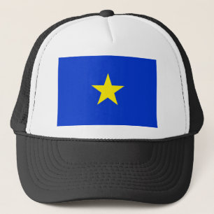 Burnet flagga (Texas 1836) Truckerkeps
