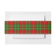 Burnett Scottish Tartan Belly Band
