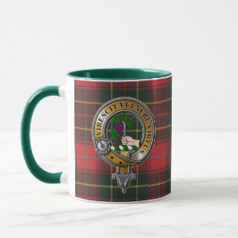 Burnett Tartan & Badge Mugg