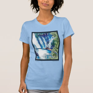 Burney Falls, CA Poster T Shirt