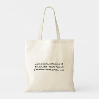 Burney Falls Enchantment Tote Bag Tygkasse