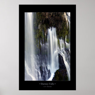 Burney Falls (Färg) Poster