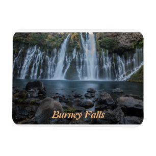 Burney Falls-vykort Magnet