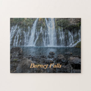 Burney Falls-vykort Pussel
