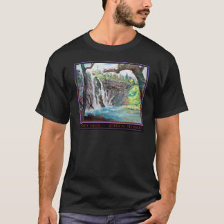 Burney nedgångvattenfärg tee shirt