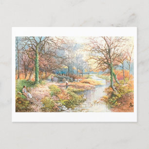 Burnham Beears i England Vintage Postcard Vykort