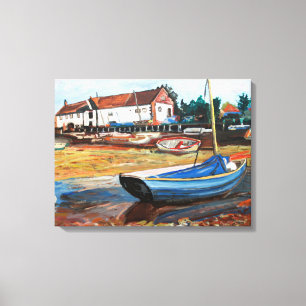 Burnham Overy Staithe Canvastryck