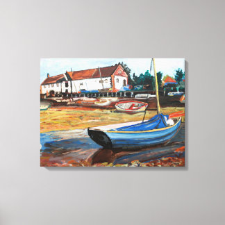 Burnham Overy Staithe Canvastryck