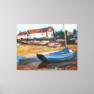 Burnham Overy Staithe Canvastryck