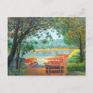 Burnham Park, Baguio City, Filippinerna Vykort