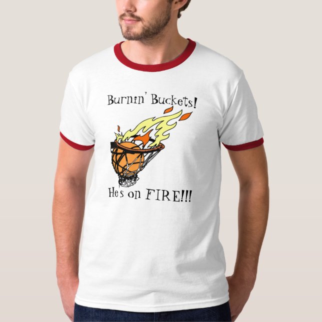 Burnin ösregnar! tee shirt (Framsida)
