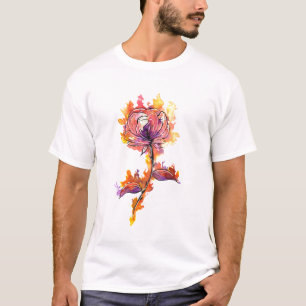 Burning av Ro Tattoo T Shirt