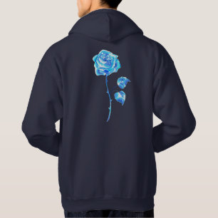 Burning Blue Ro Hoodie