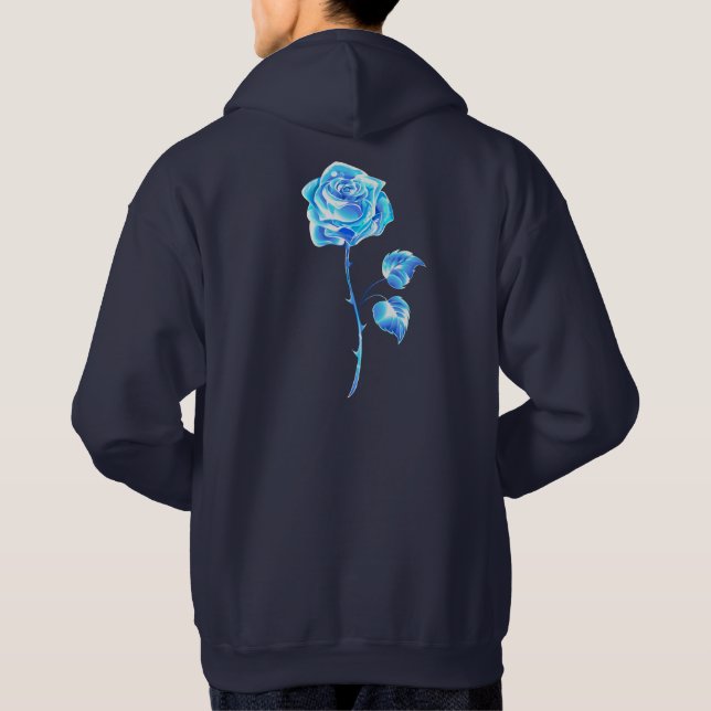 Burning Blue Ro Hoodie (Baksida)