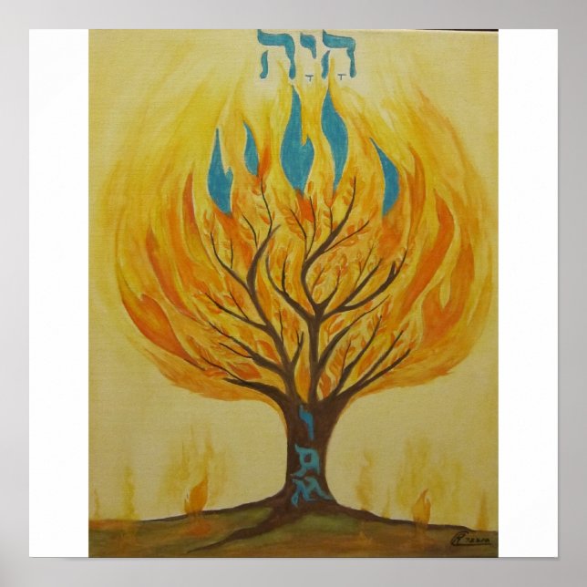 Burning Bush Poster (Framsidan)