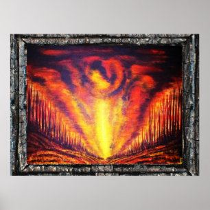 Burning Himlar Poster