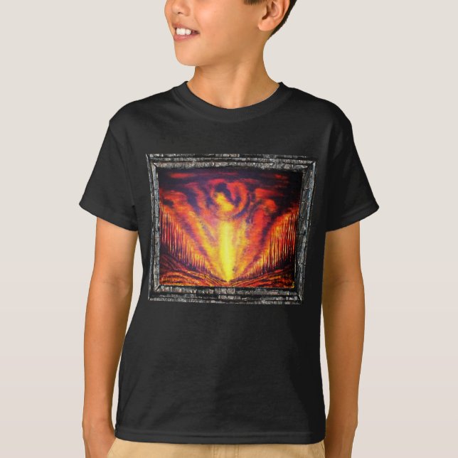 Burning Himlar T Shirt (Framsida)