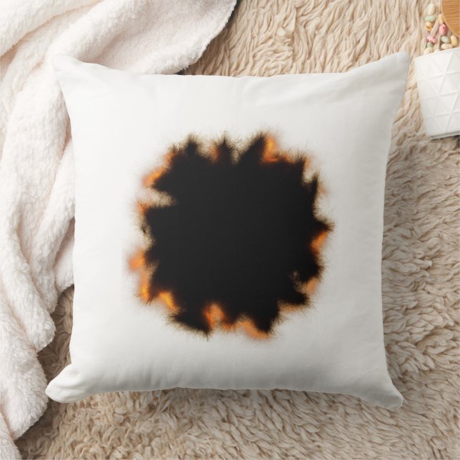 Burning Hole Kudde (Filt)