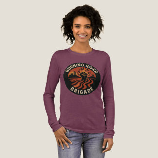 Burning River Brigade long sleeve  T Shirt