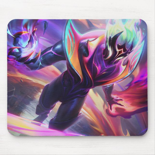 Burning Vengeance Gaming Mousepad | Flammet Musmatta (Framsidan)