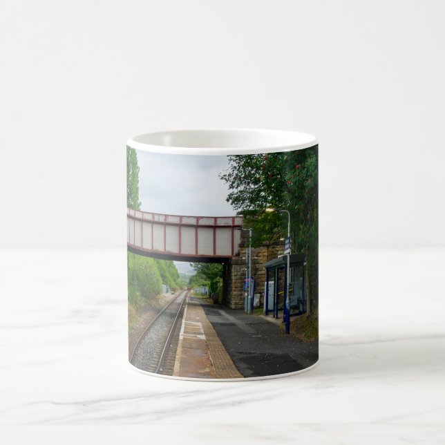Burnley Barracks järnvägsstation Kaffemugg (Center)