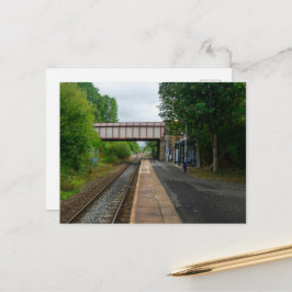 Burnley Barracks Railway - Lancashire Railways Vykort