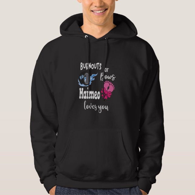 Burnouts eller Bows Maimeo Kärlek You Ireland Gr Hoodie (Framsida)