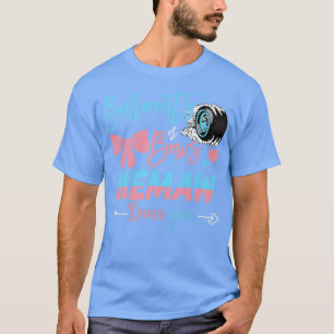 Burnouts eller Bows Memaw Kärlek Du Gender visa T Shirt