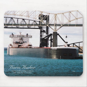 Burns Harbour mousepad Musmatta
