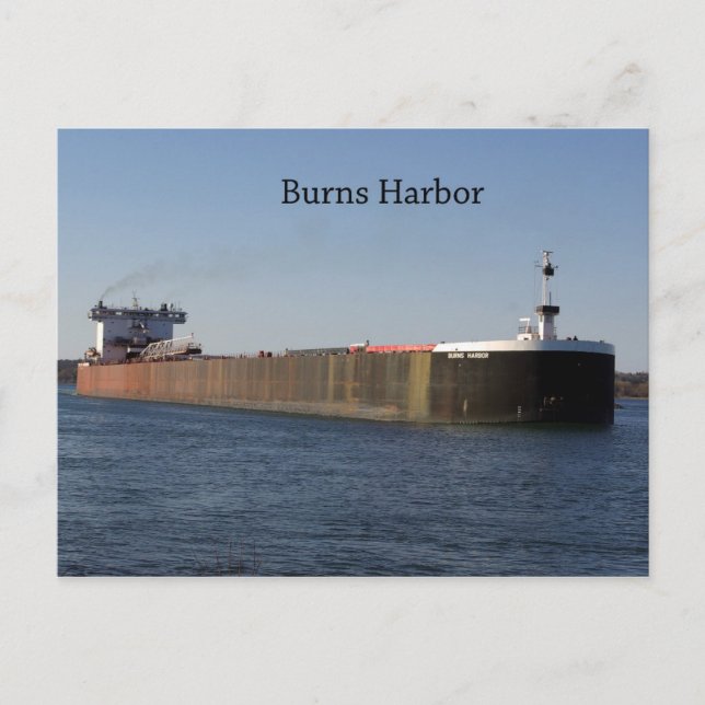 Burns Harbour-postkort Vykort (Framsida)