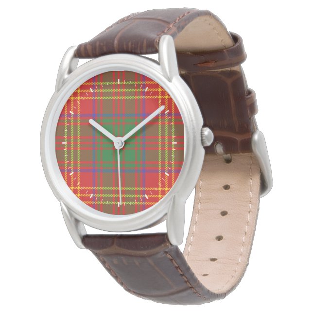 Burns Klan Tartan Armbandsur (Vinklad)