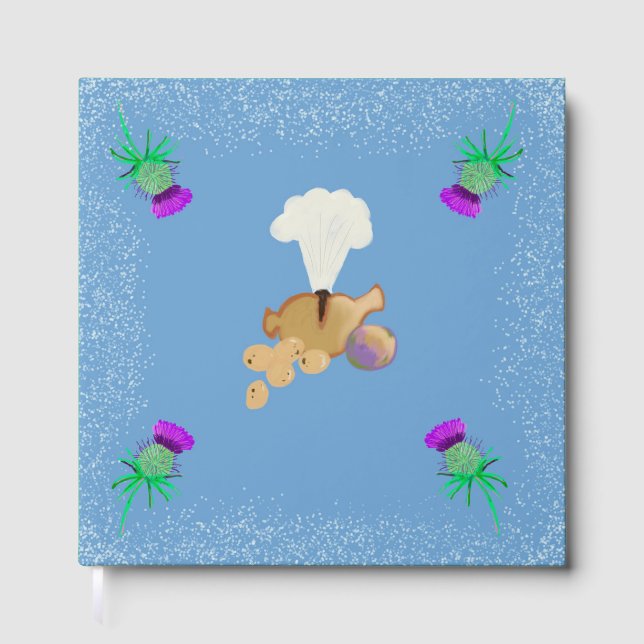 Burns Night sky edit Gästböcker (Framsida)