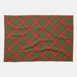 Burns Scottish Klan Tartan Kitchen Towel Kökshandduk