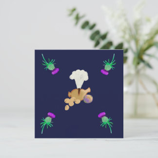 Burns supper inbjudningar