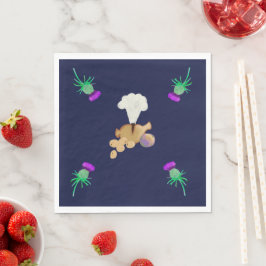 Burns supper napkins pappersservett