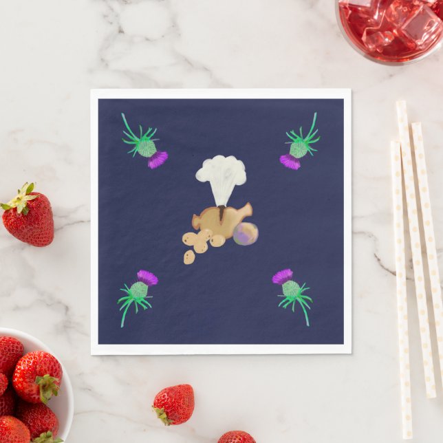 Burns supper napkins pappersservett (Insitu)