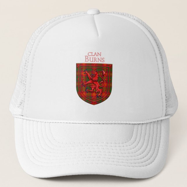 Burns Tartan Scottish Play Lejon Rampant Keps (Framsida)