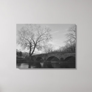 Burnside Bridge i Antietam National Battlefield Canvastryck