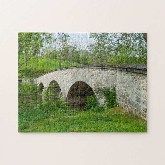 Burnside Bridge i Antietam Pussel (Horisontell)