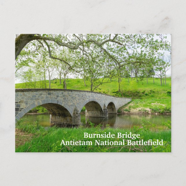 Burnside Bridge i Antietam Vykort (Framsida)