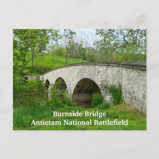 Burnside Bridge i Antietam Vykort (Framsida)