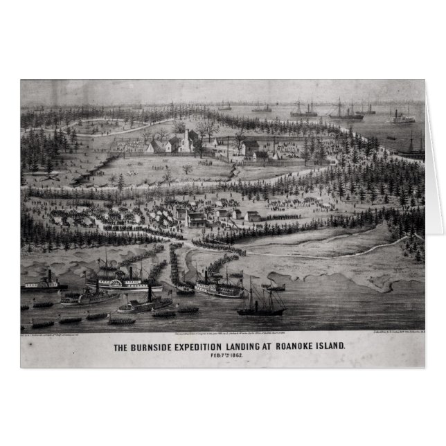 Burnside Expedition Hälsningskort (Framsidan Horizontal)