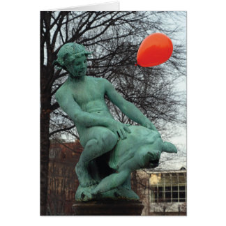 Burnside Fontän, Worcester, MORSA Hälsningskort