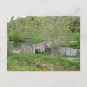 Burnside's Bridge, Antietam Bäck, Sharpsburg, MD Vykort