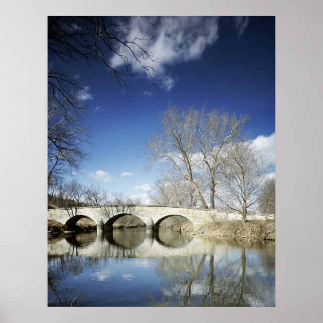 Burnside's Bridge, Antietam National Battlefield Poster (Framsidan)